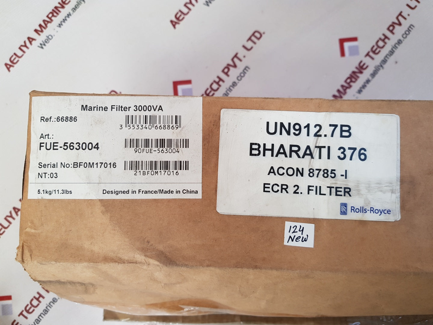 Eaton Fue-563004 Marine Filter 3000Va
