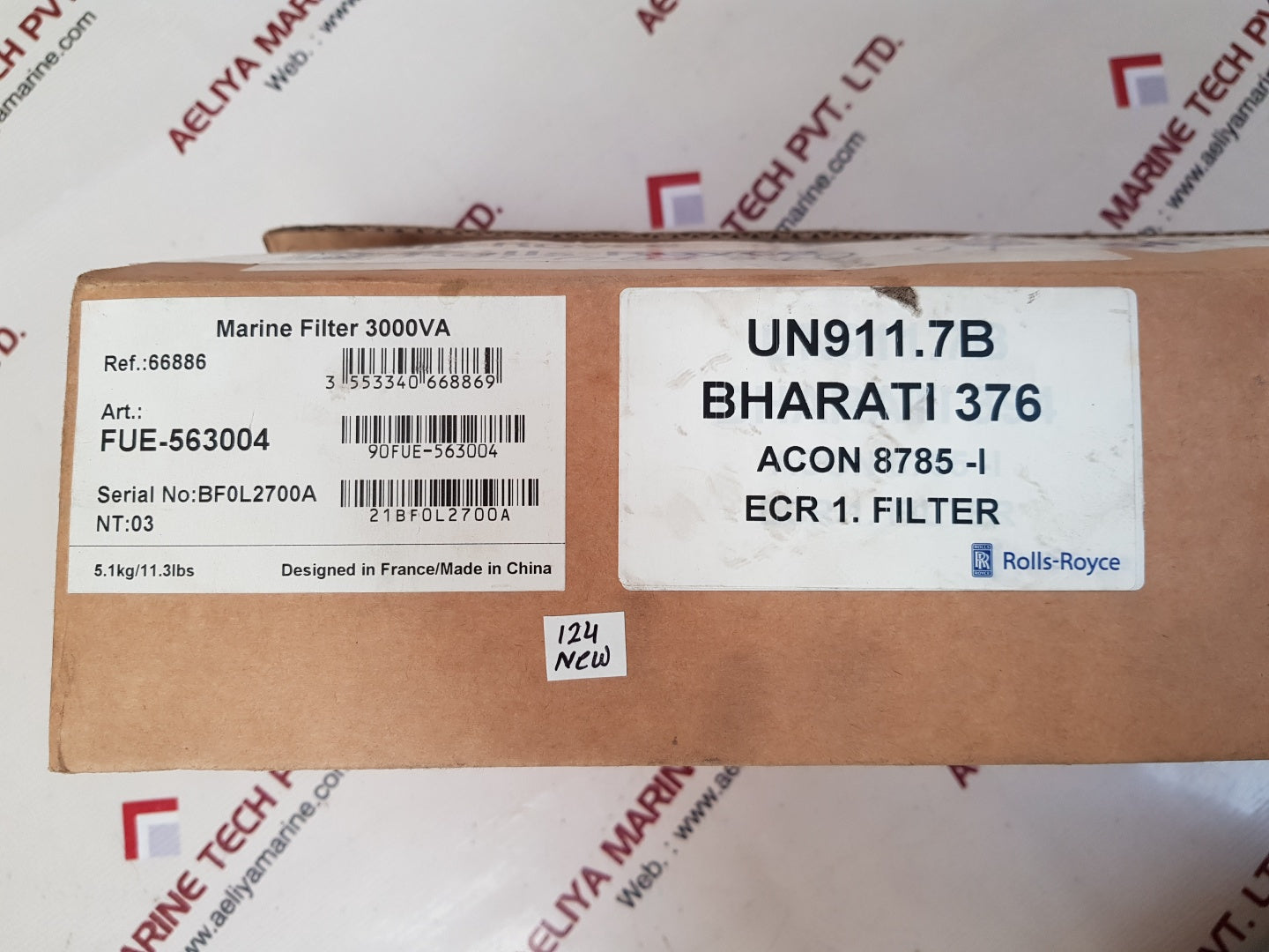 Eaton Fue-563004 Marine Filter 3000Va