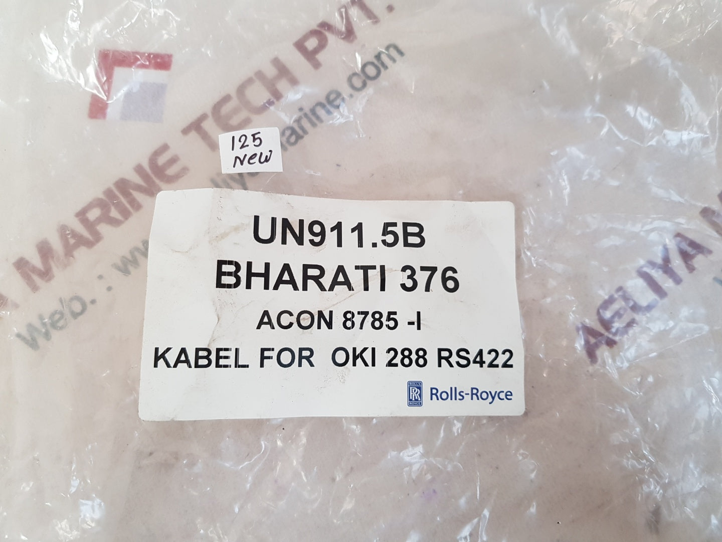 Rolls-royce Un911.5B Kabel For Oki 288 Rs422 Set