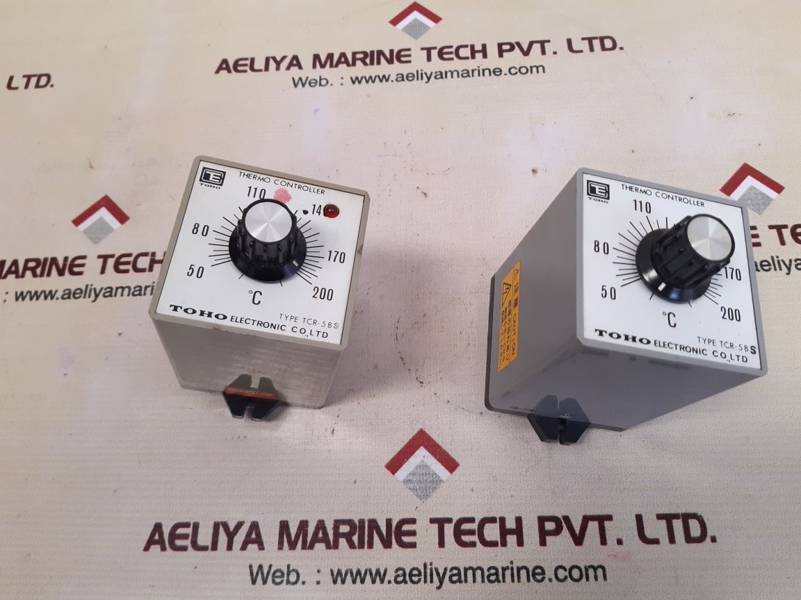 Toho electronic tcr-5bs thermo controller