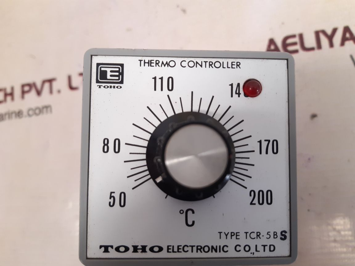 Toho electronic tcr-5bs thermo controller