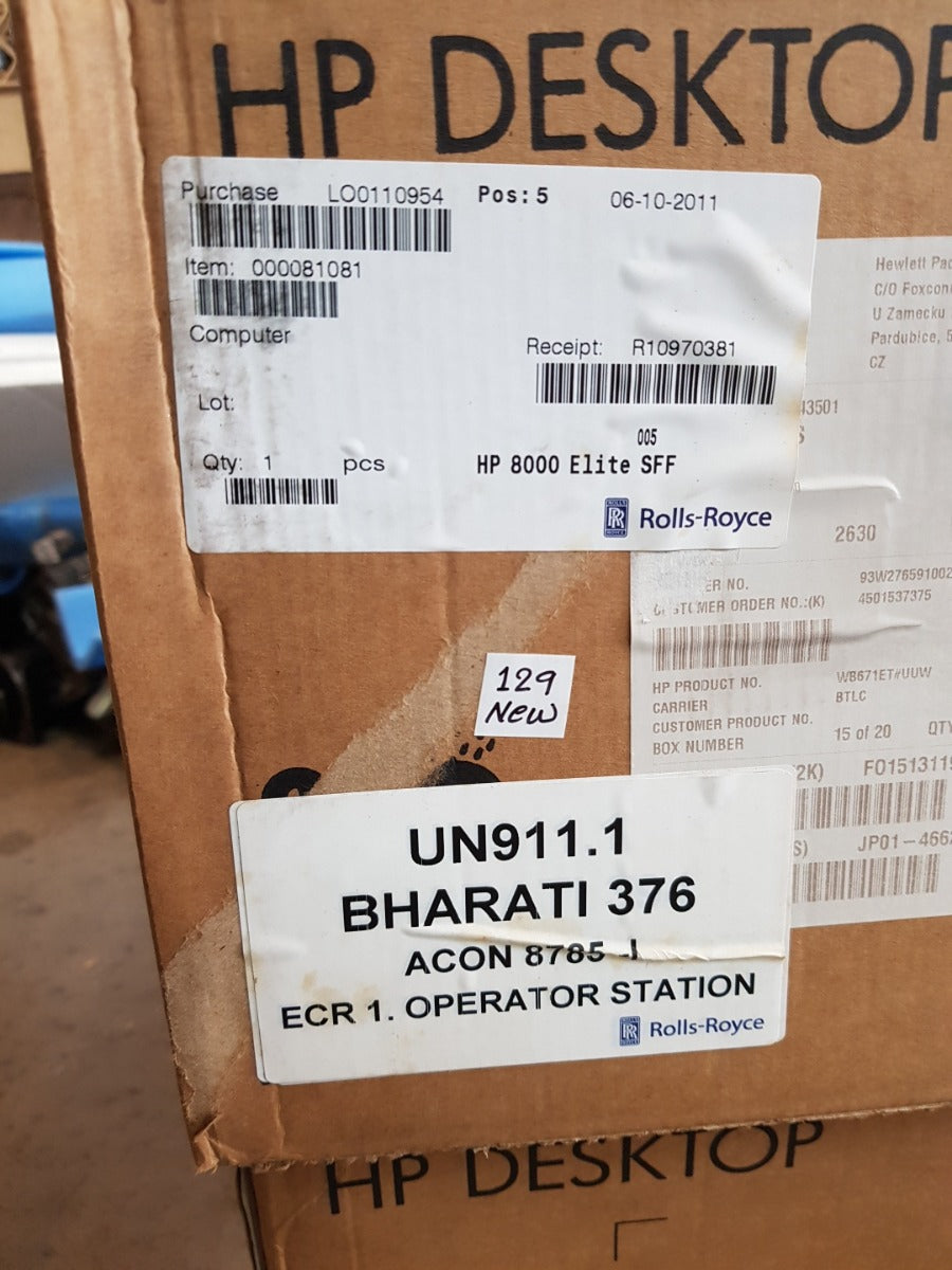 Hp compaq 8000 elite small form factor