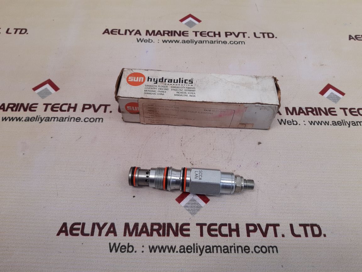 Sun hydraulics scca lan valve with orijinal Box