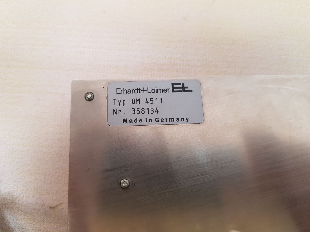 Erhardt+leimer 0m 4511 dcs control panel
