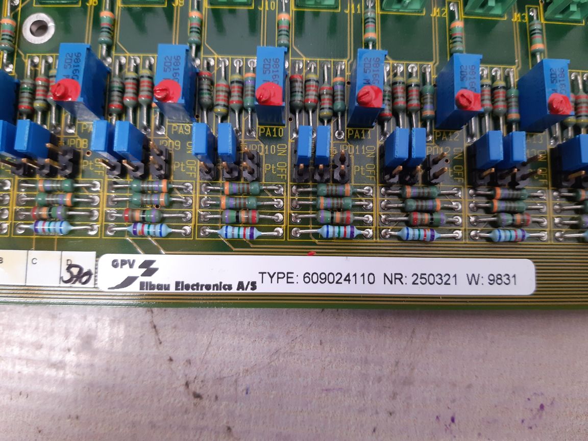 Gpv elbau electronics 609024110 pcb card