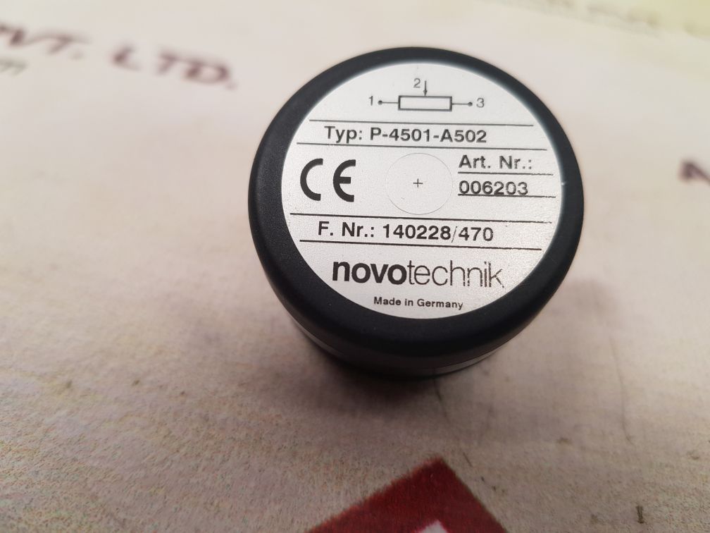 Novotechnik p-4501-a502 rotary sensor new