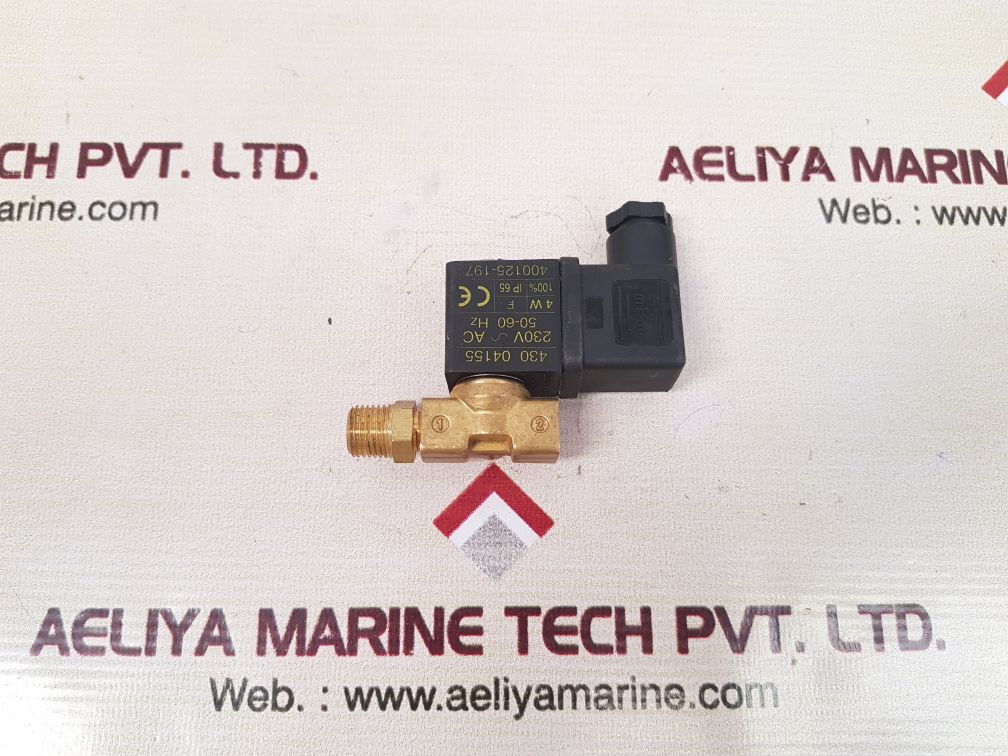 400125-197 solenoid valve coil