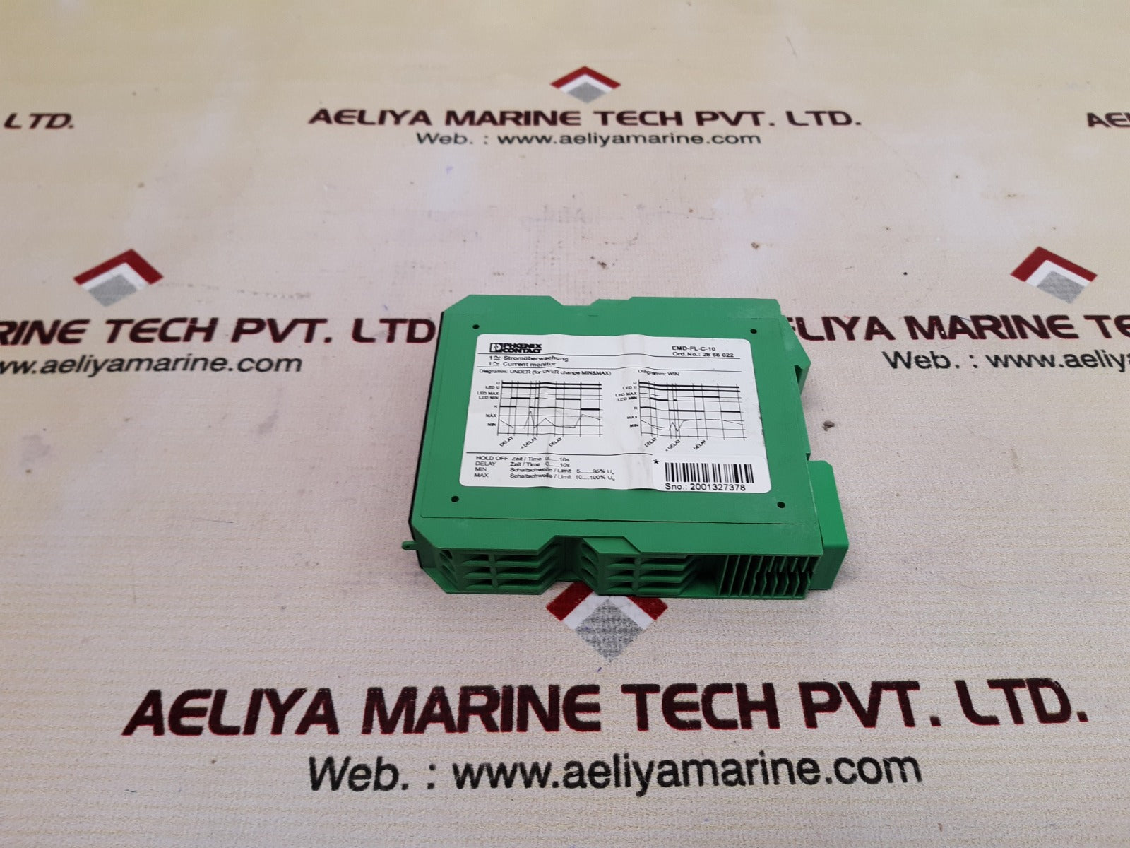 Phoenix emd-fl-c-10 monitoring relay 28 66 022