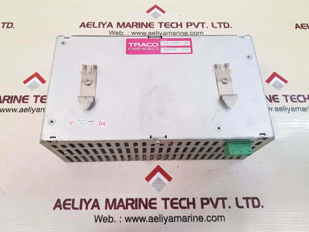 Traco power tis300-124 rail power supply Used