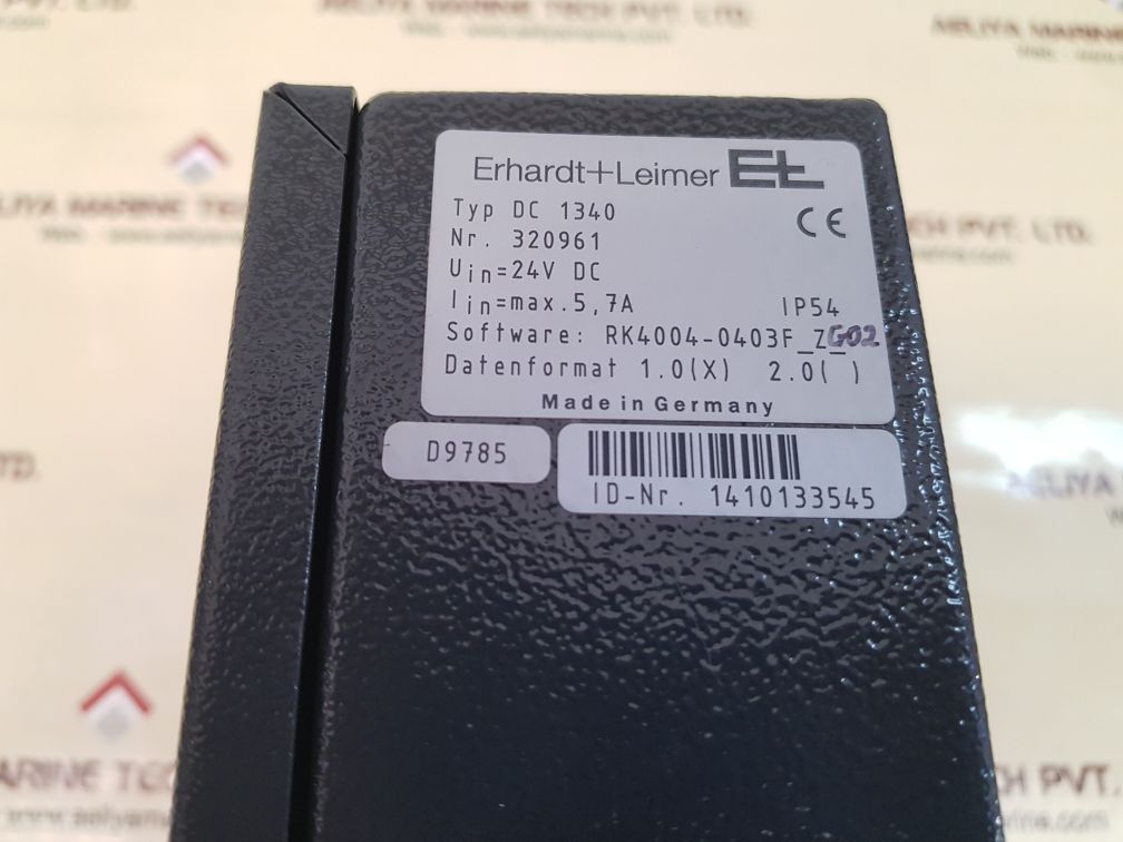 Erhardt+leimer dc 1340 position controller