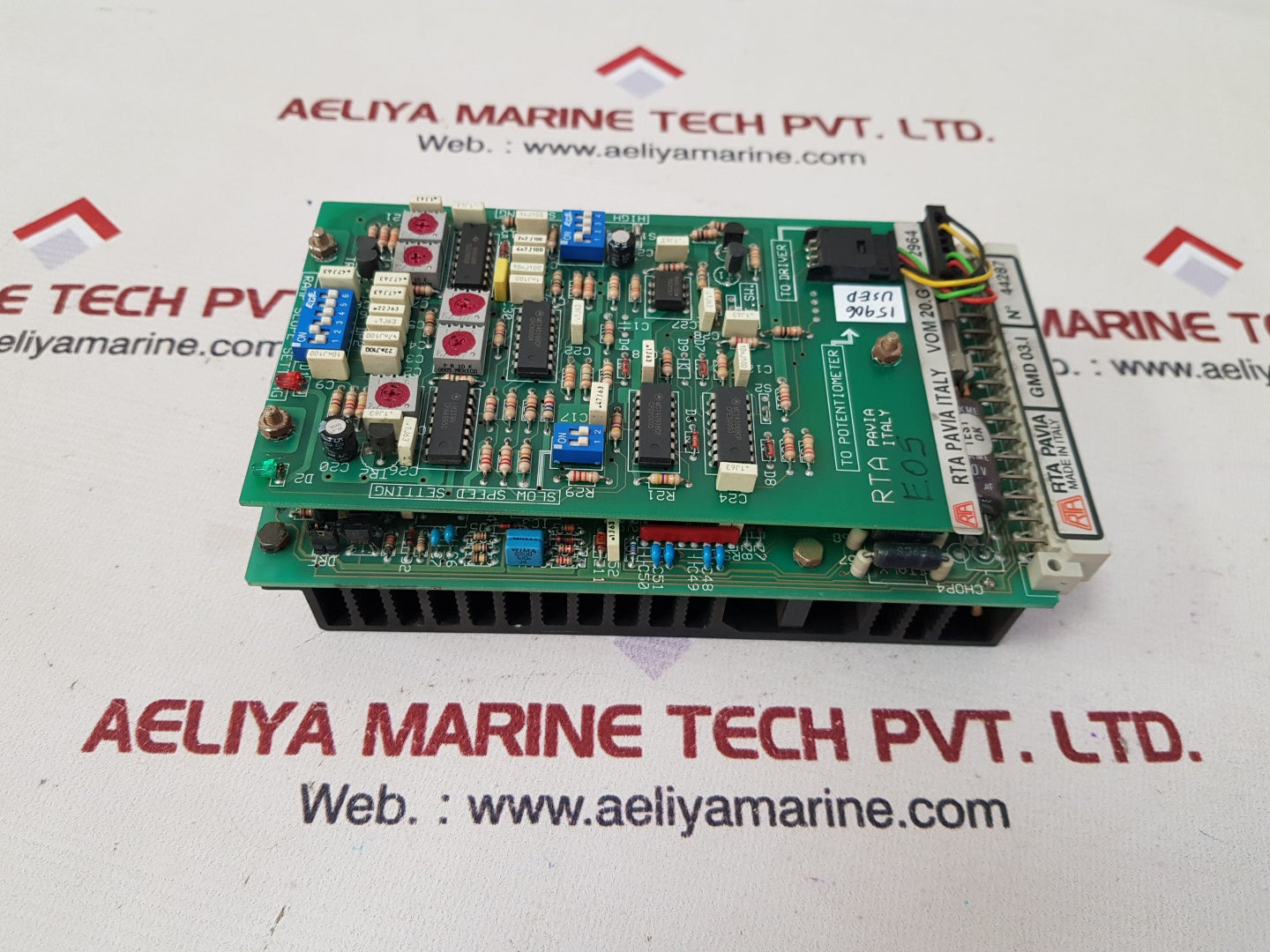 Rta pavia gmd 03.i stepper motor drive vom 20.g