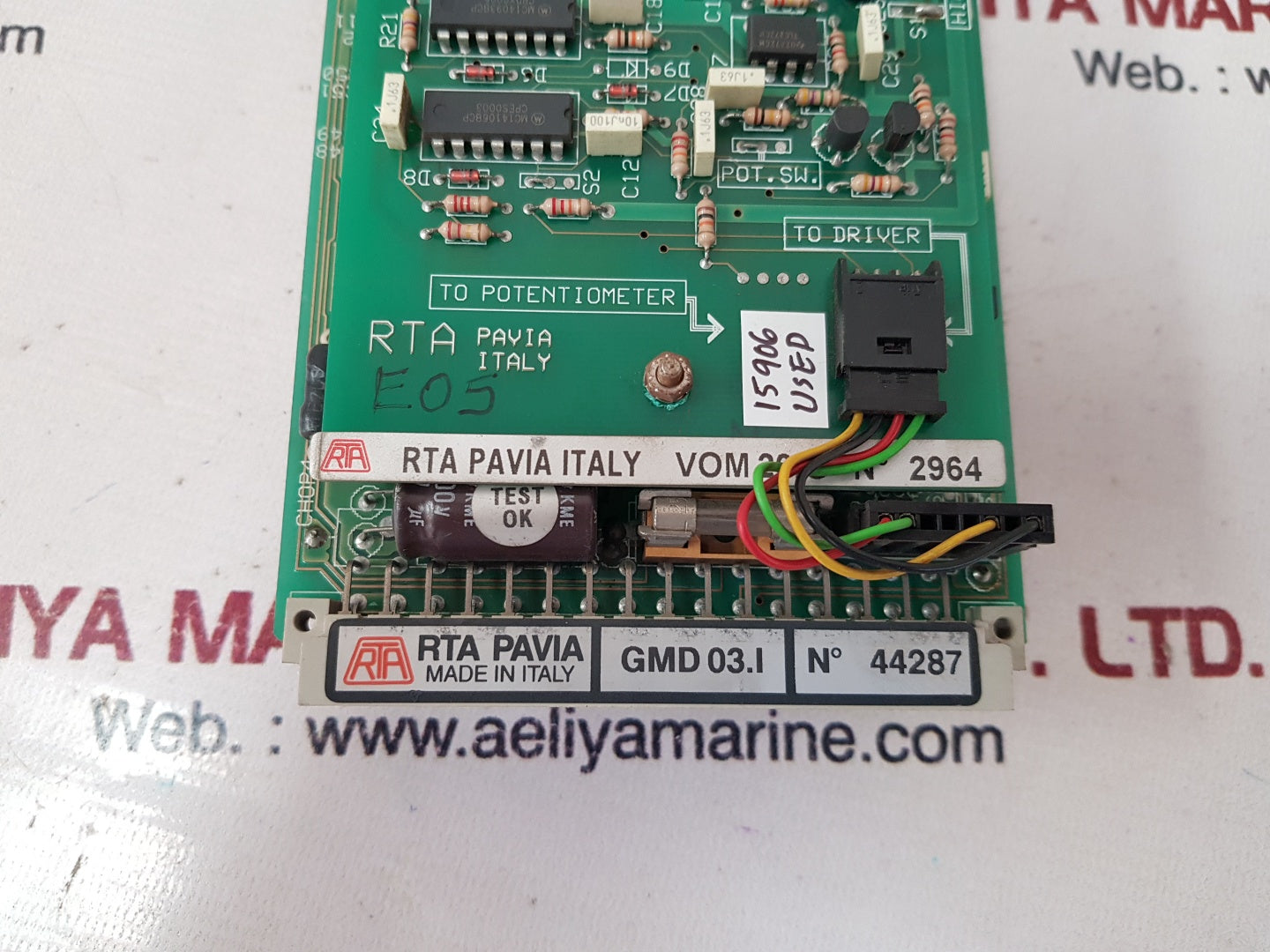 Rta pavia gmd 03.i stepper motor drive vom 20.g