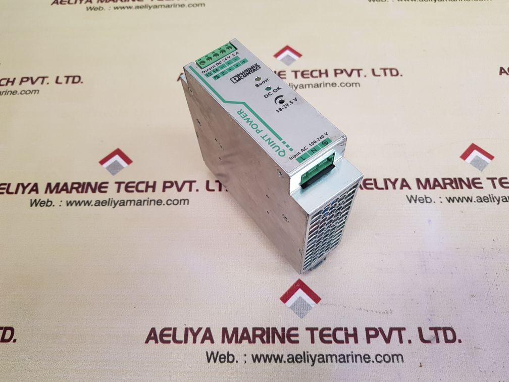 Phoenix contact quint-ps/1ac/24dc/5 quint power supply used