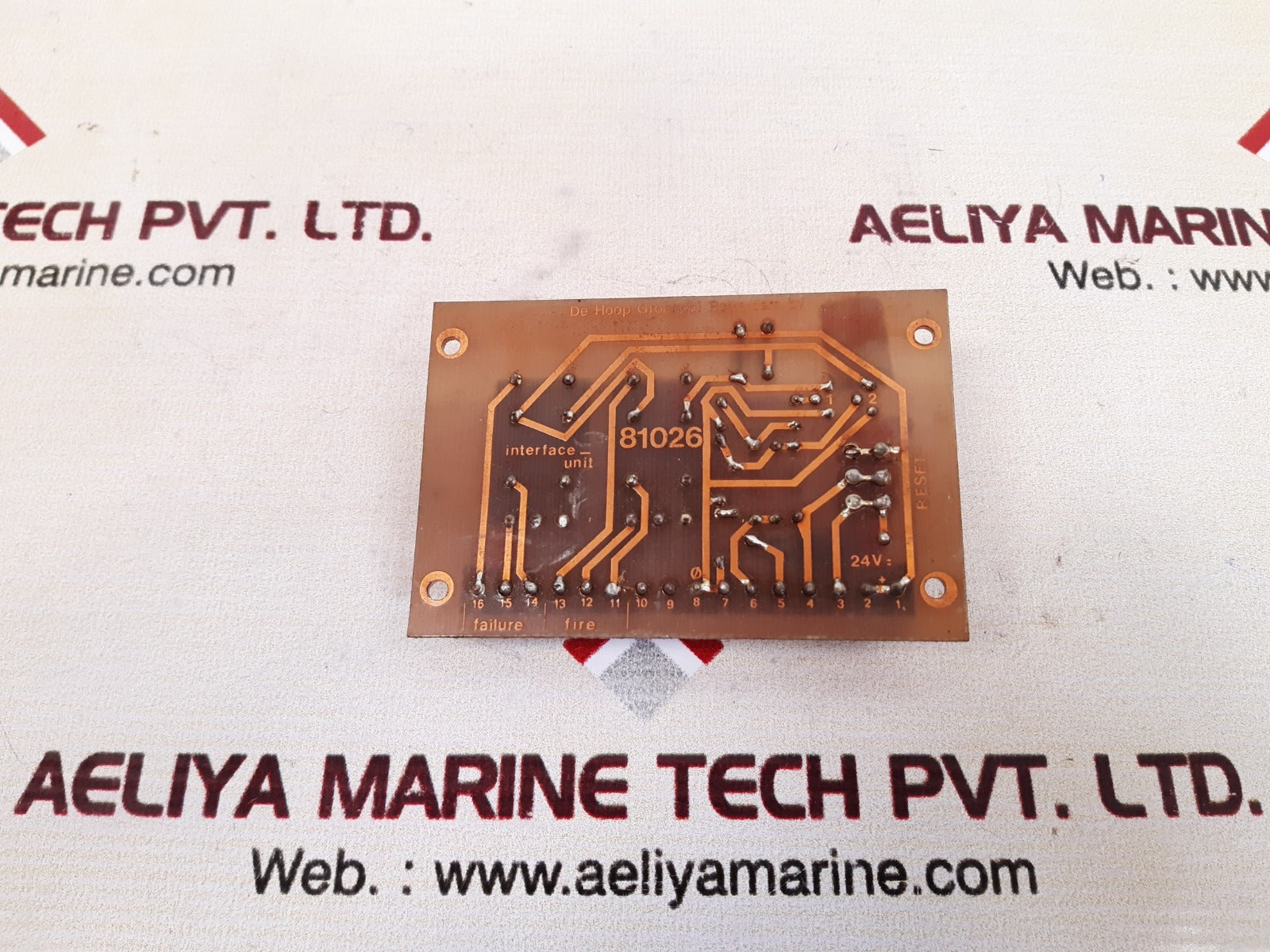81026 interface unit pcb card