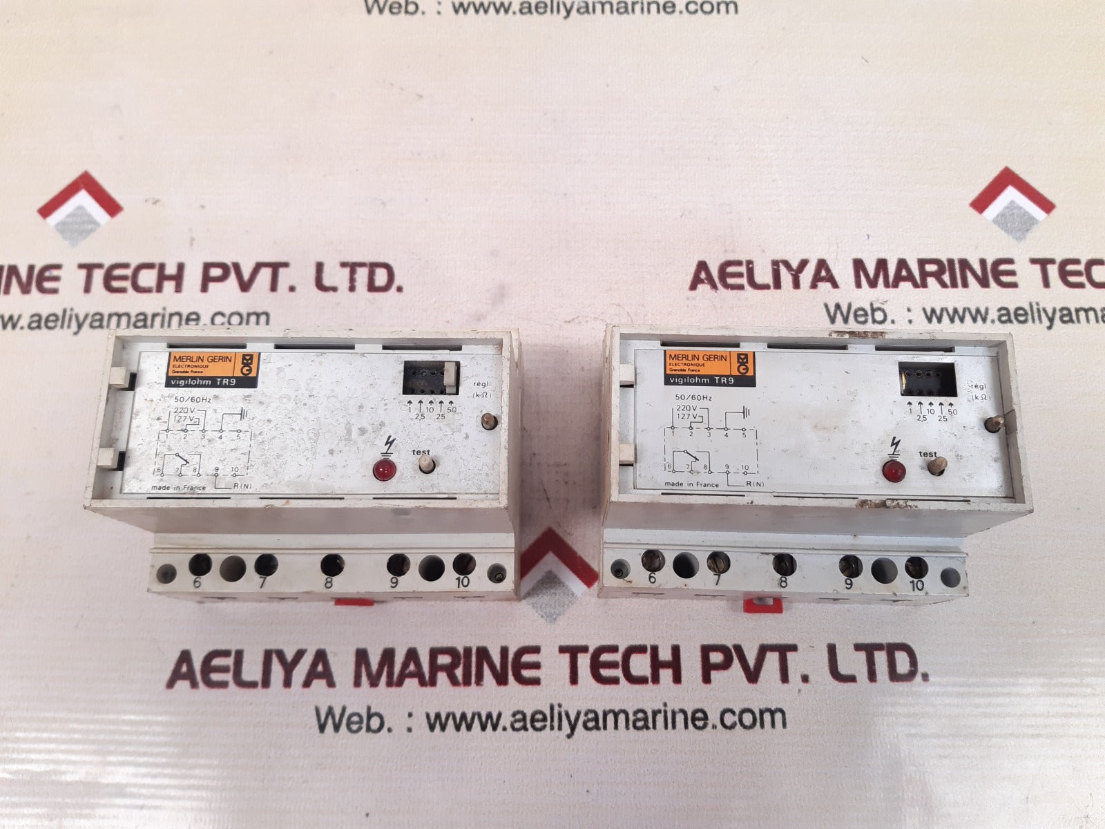 Merlin gerin vigilohm tr9 insulation controller Used