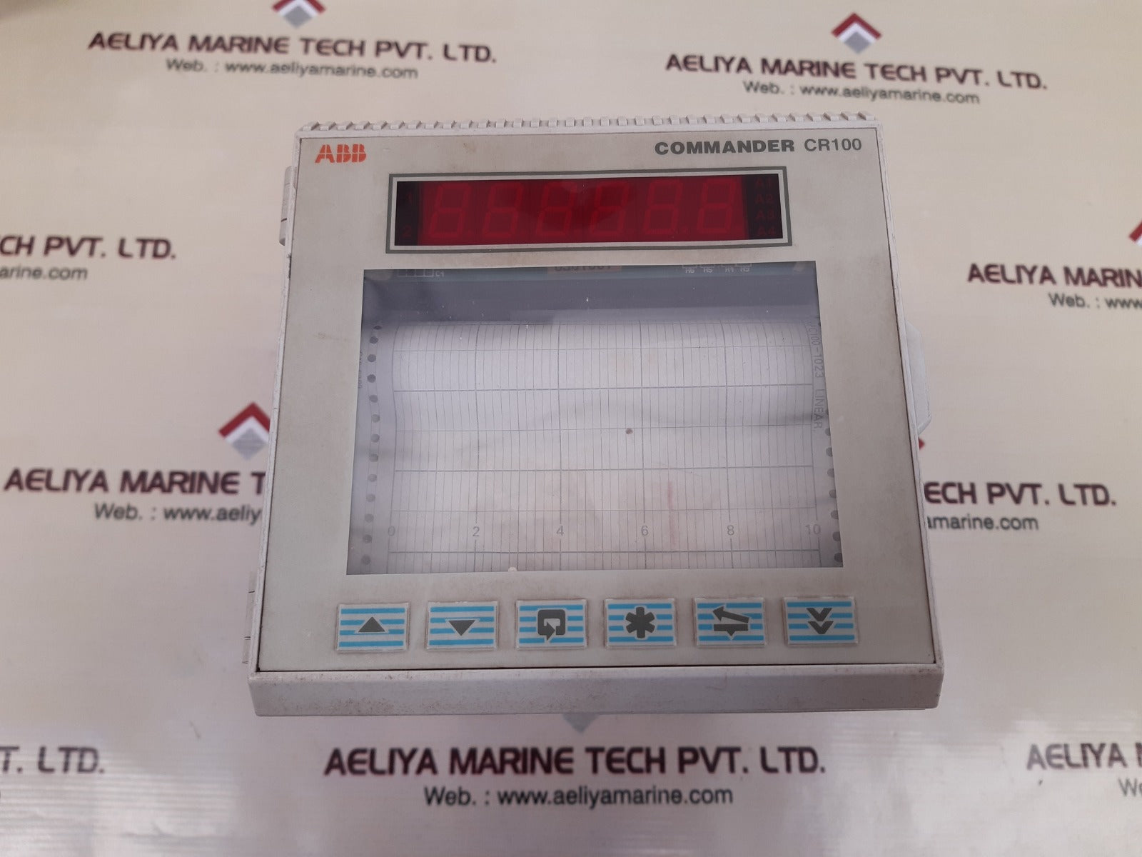 Abb commander cr100 digital chart recorder cr102/b011/std