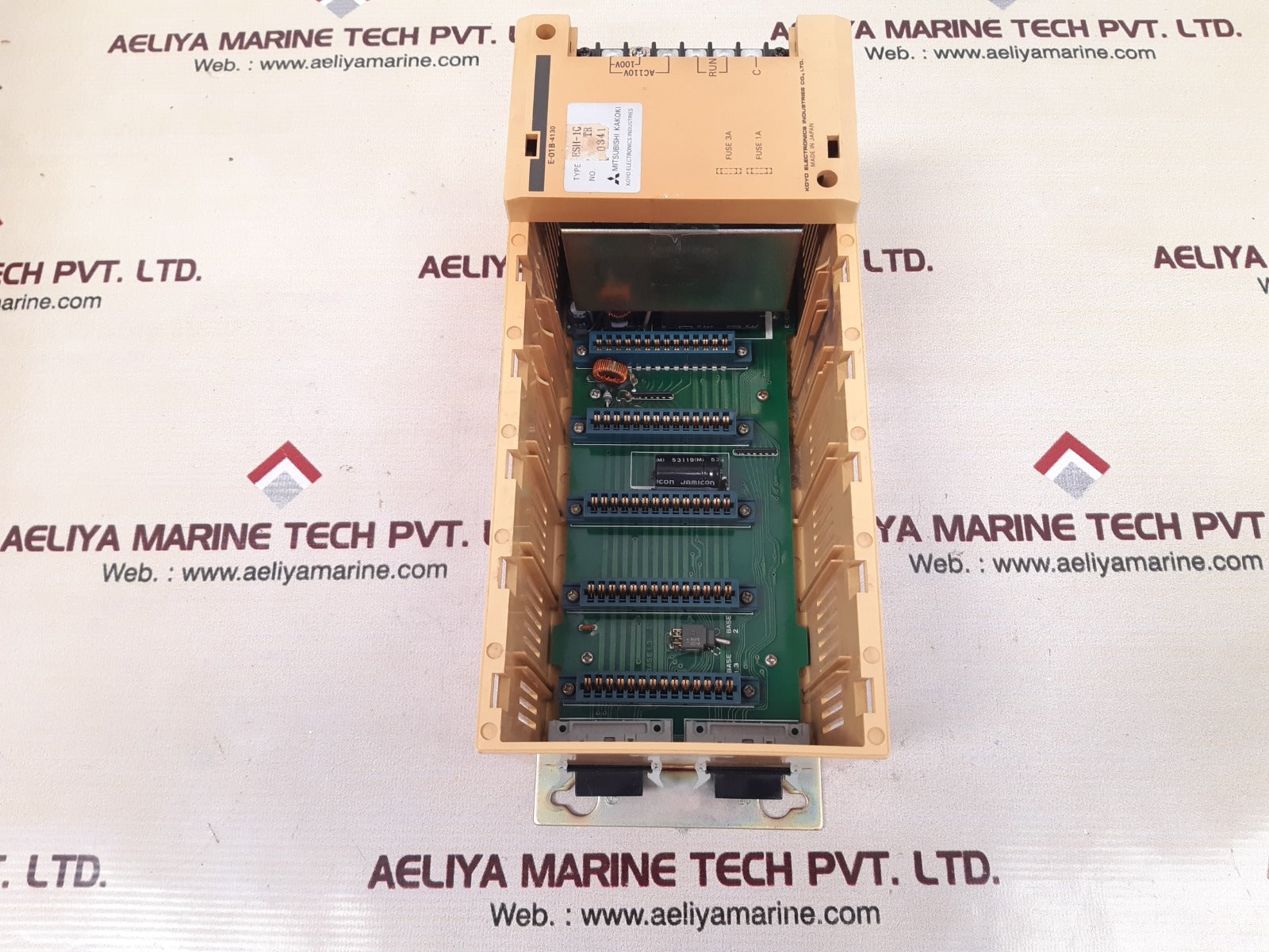 Koyo/mitsubishi e-01b-4130 programmable controller rack esh-1c tr