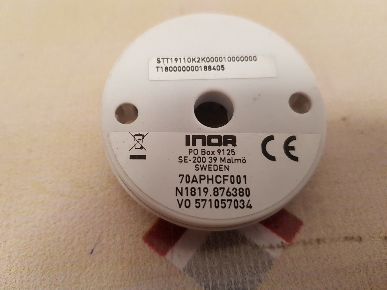 Inor 70aphcf001 temperature transmitter n1819.876380