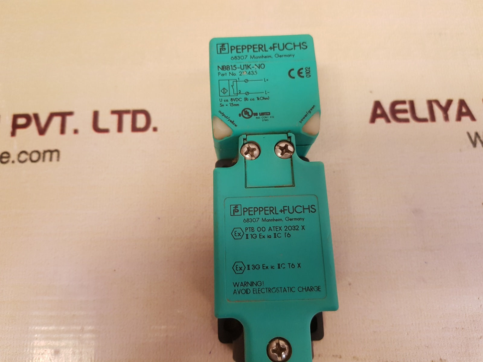 Pepperl+fuchs nbb15-u1k-no inductive sensor 212435