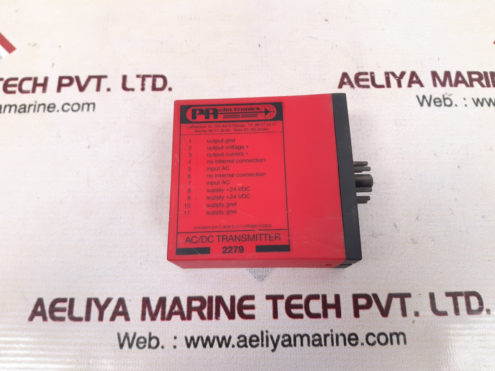 Pr electronics 2279 x2 ac/dc transmitter