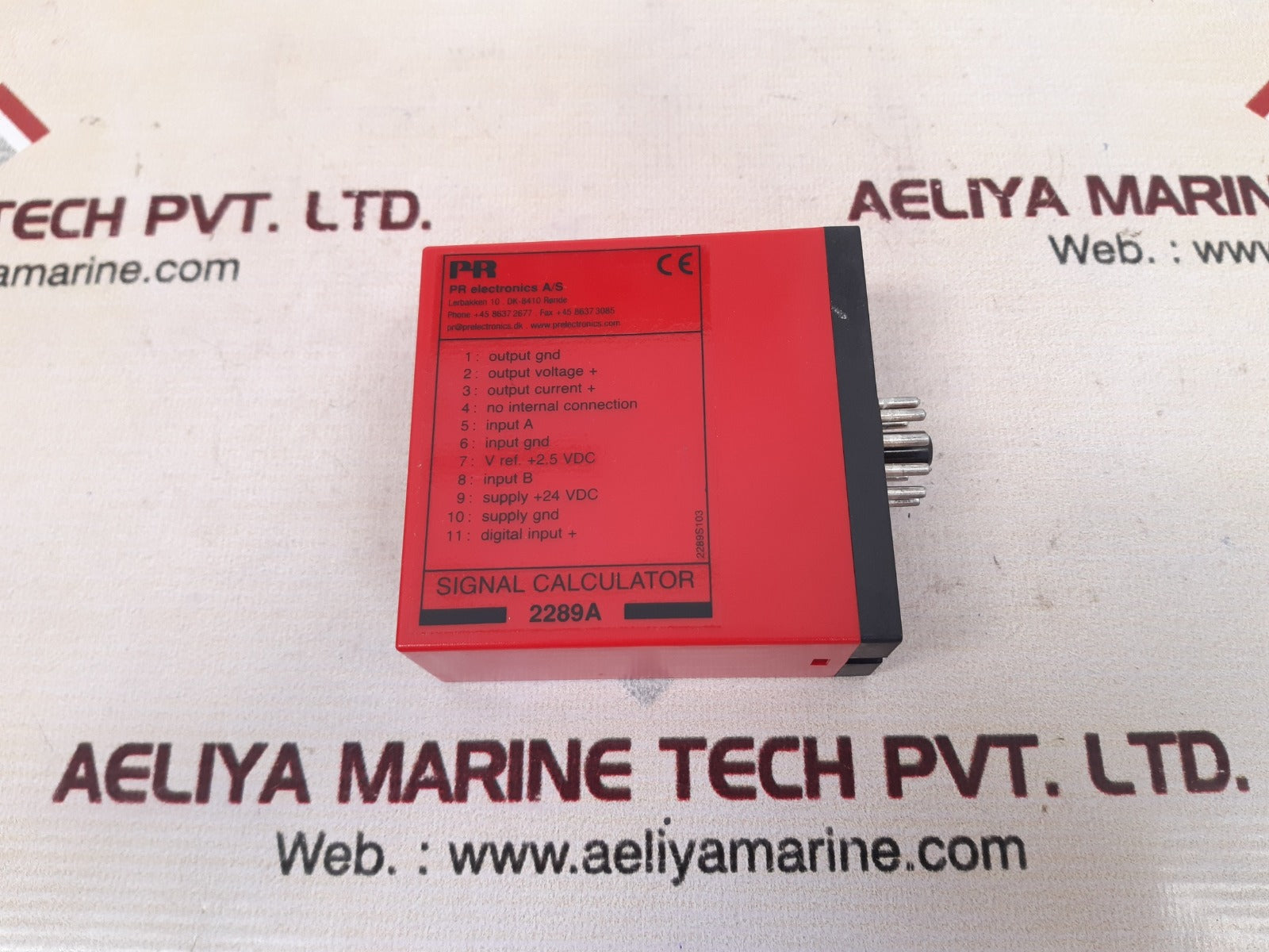 Pr electronics 2289 signal calculator 2289a 24 v