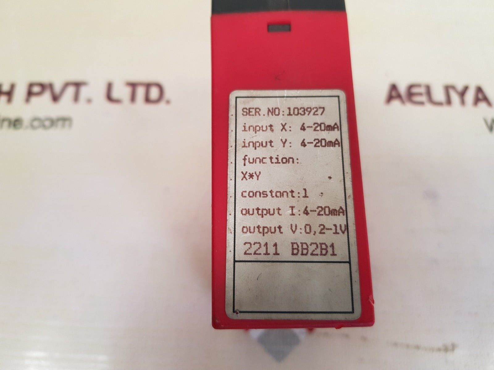 Pr electronics 2211 bb2b1 analog calculator