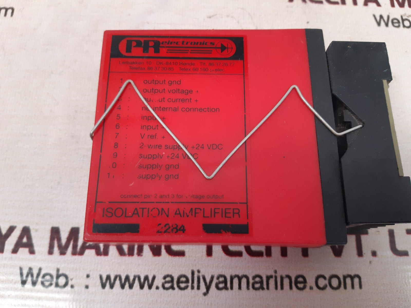 Pr electronics 2284 d2 isolation transmitter