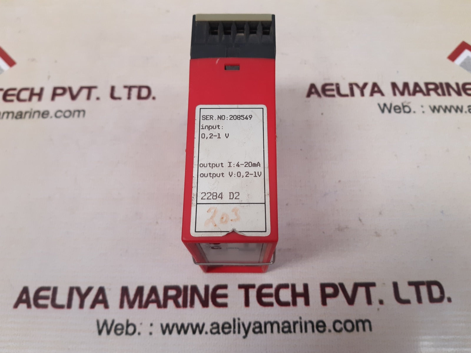 Pr electronics 2284 d2 isolation transmitter