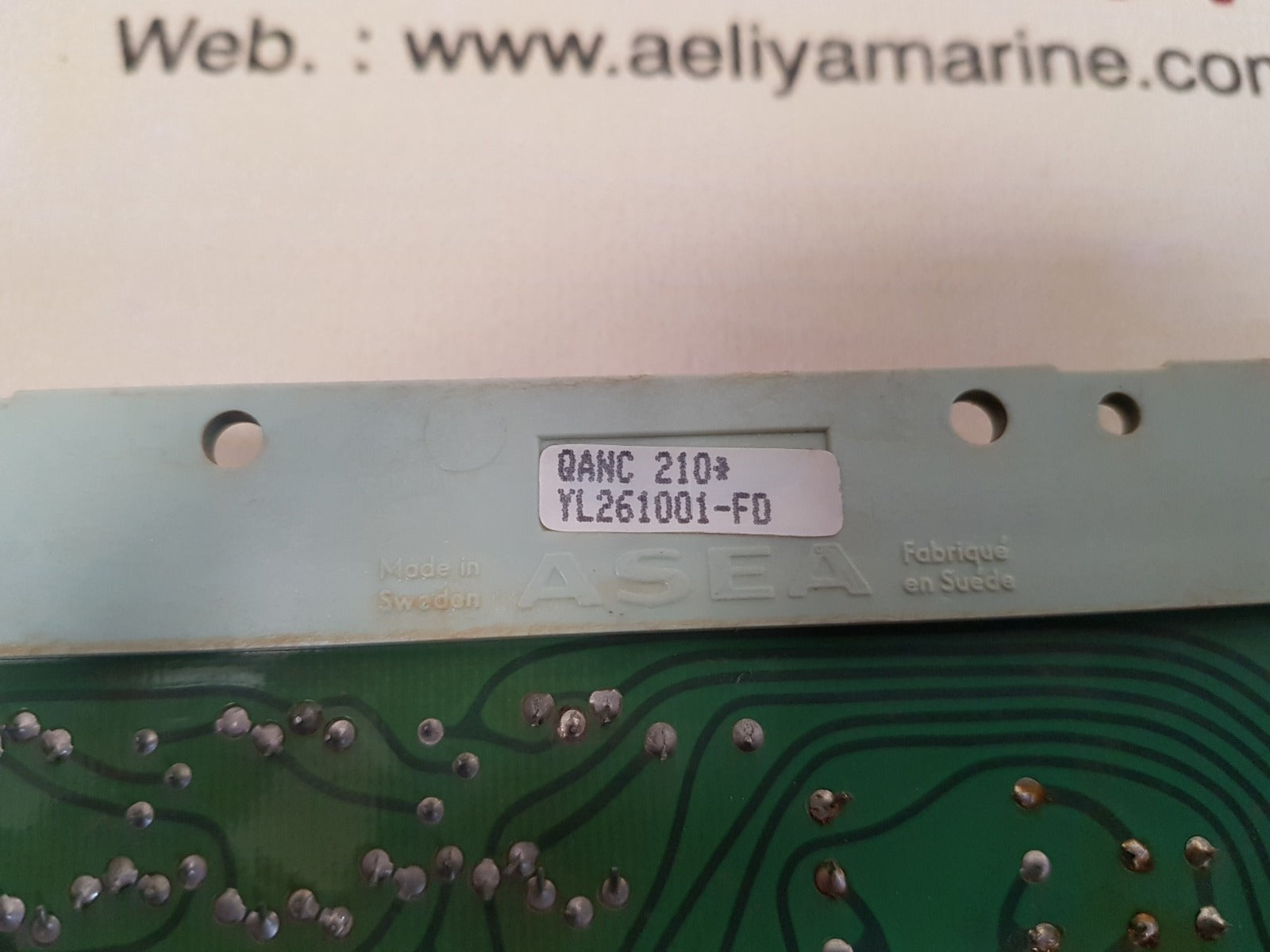 Asea qanc210 pc board yl261001-fd