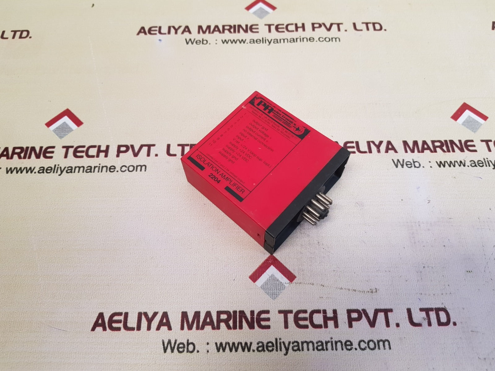 Pr electronics 2204 isolation amplifier 24 vdc