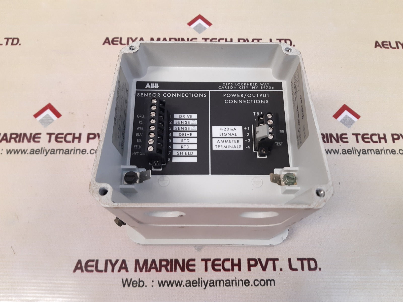 Abb tb82 conductivity transmitter tb82ec1000102