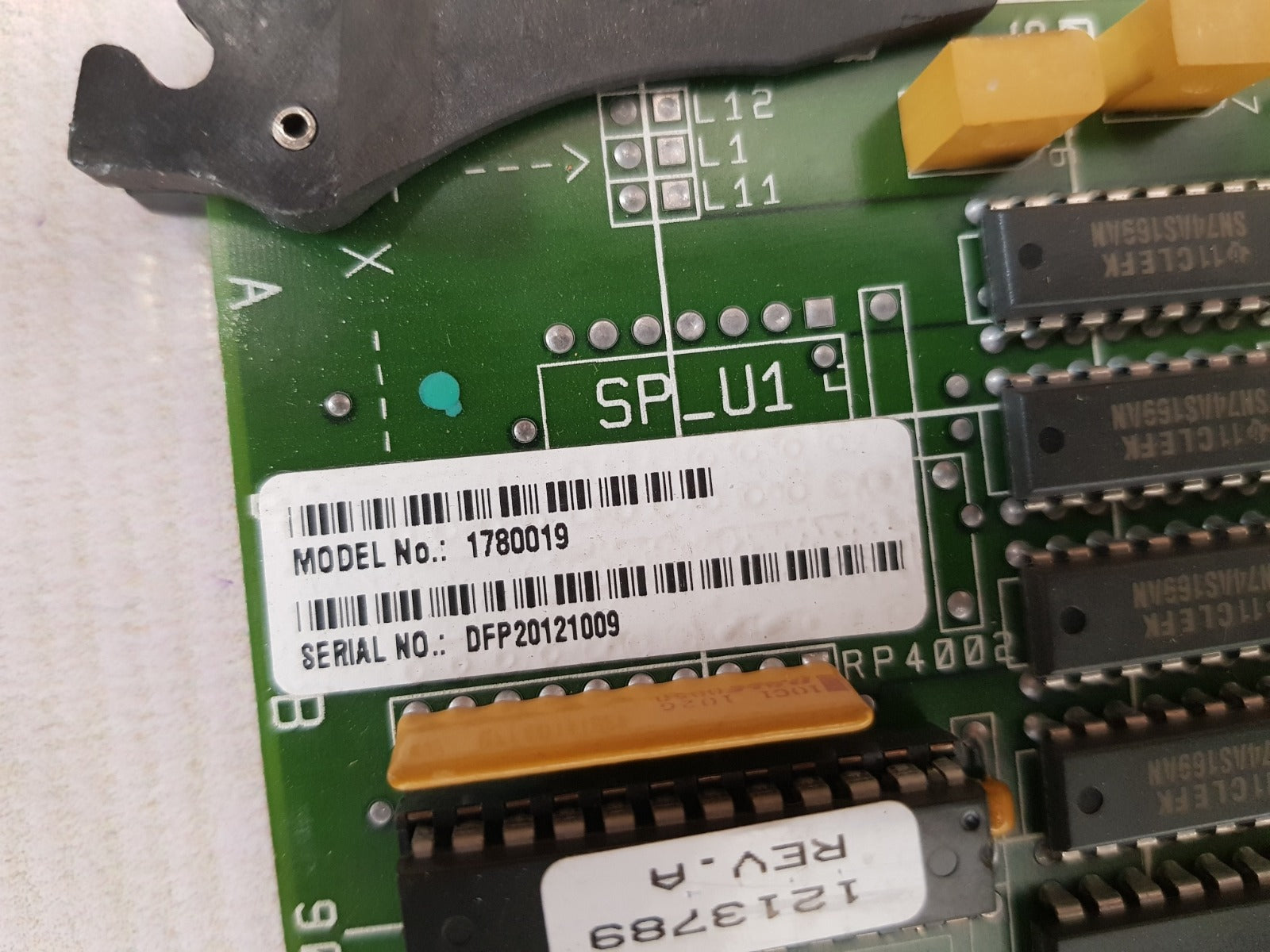 Siemens 1780019 display filter processor (dfp) board 9877283