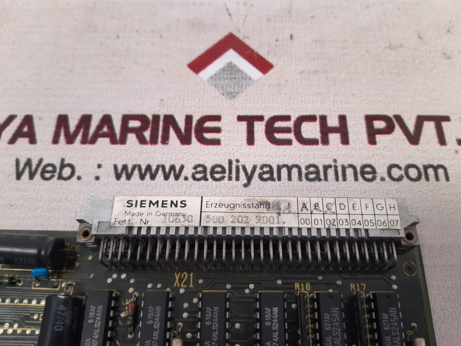 Siemens ge.580202.0001.00 pcb card