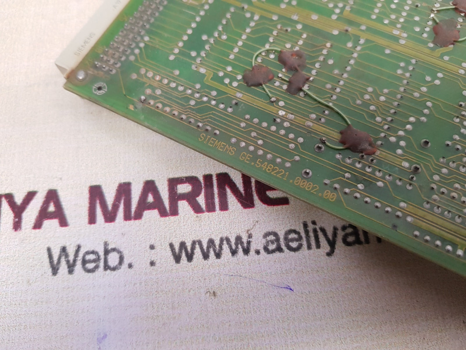 Siemens 03 831-a pcb card 548 221 9101