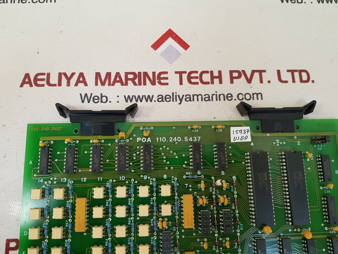 Netstal poa 110.240.5437 Control interface relay board