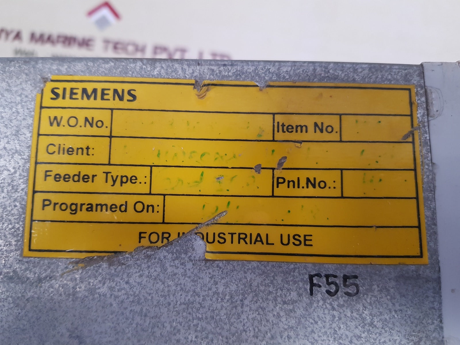 Siemens 7sr2203-2ba77-0ca0/cc directional overcurrent relay