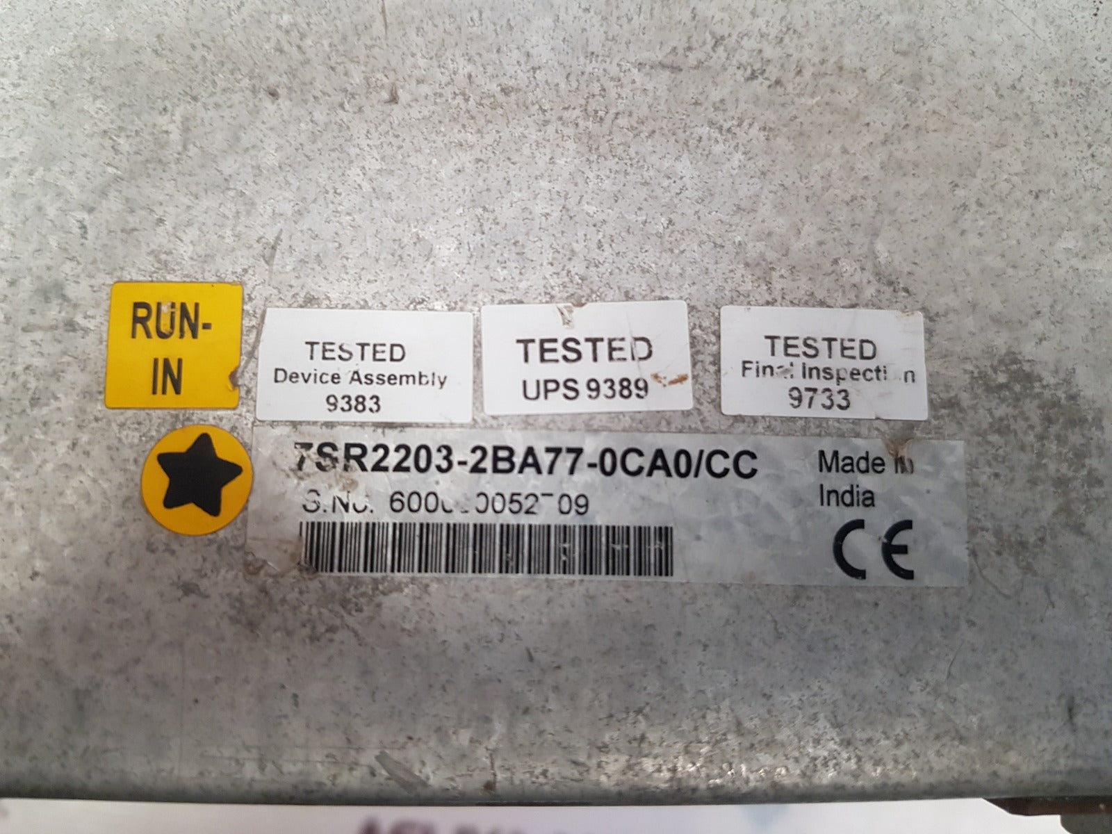 Siemens 7sr2203-2ba77-0ca0/cc directional overcurrent relay
