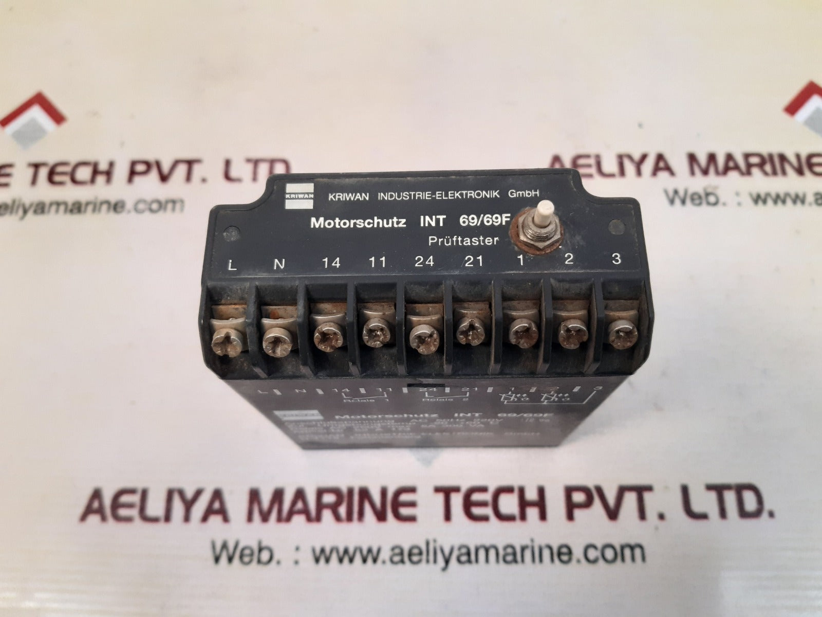 Kriwan int 69/69f motor protection