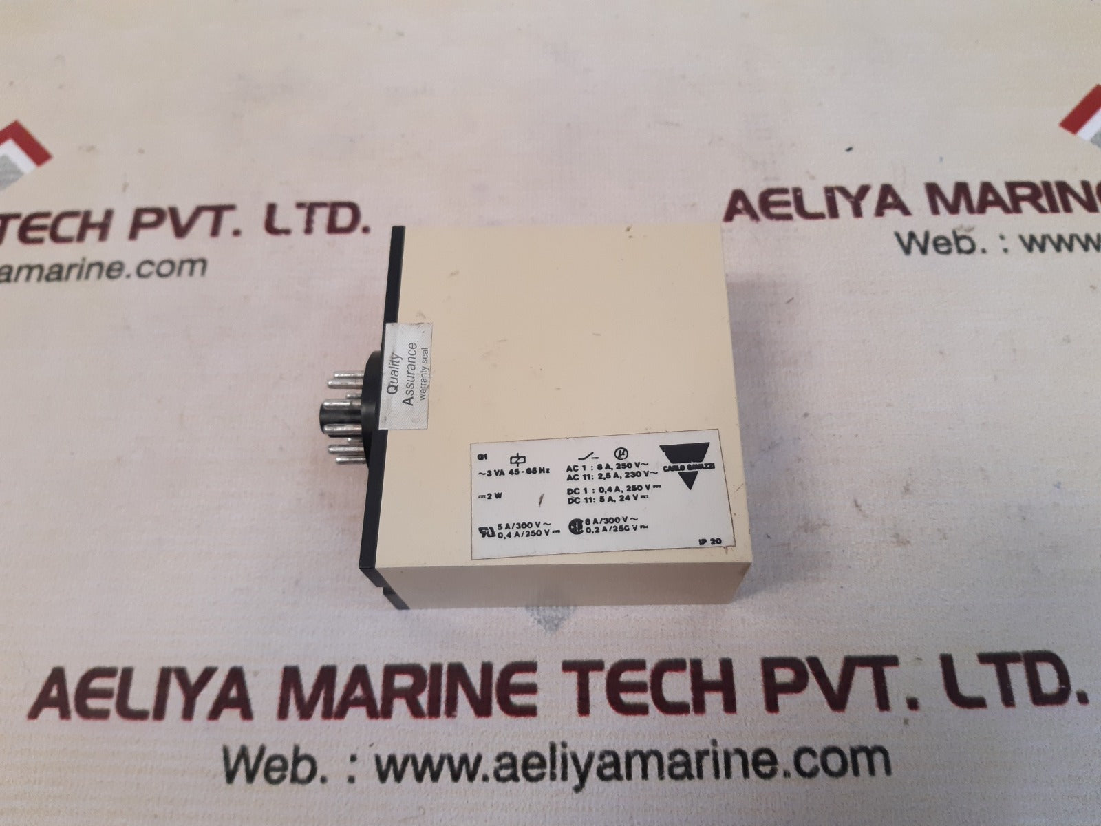 Carlo gavazzi s 110 166 024 combination timer automatic start module