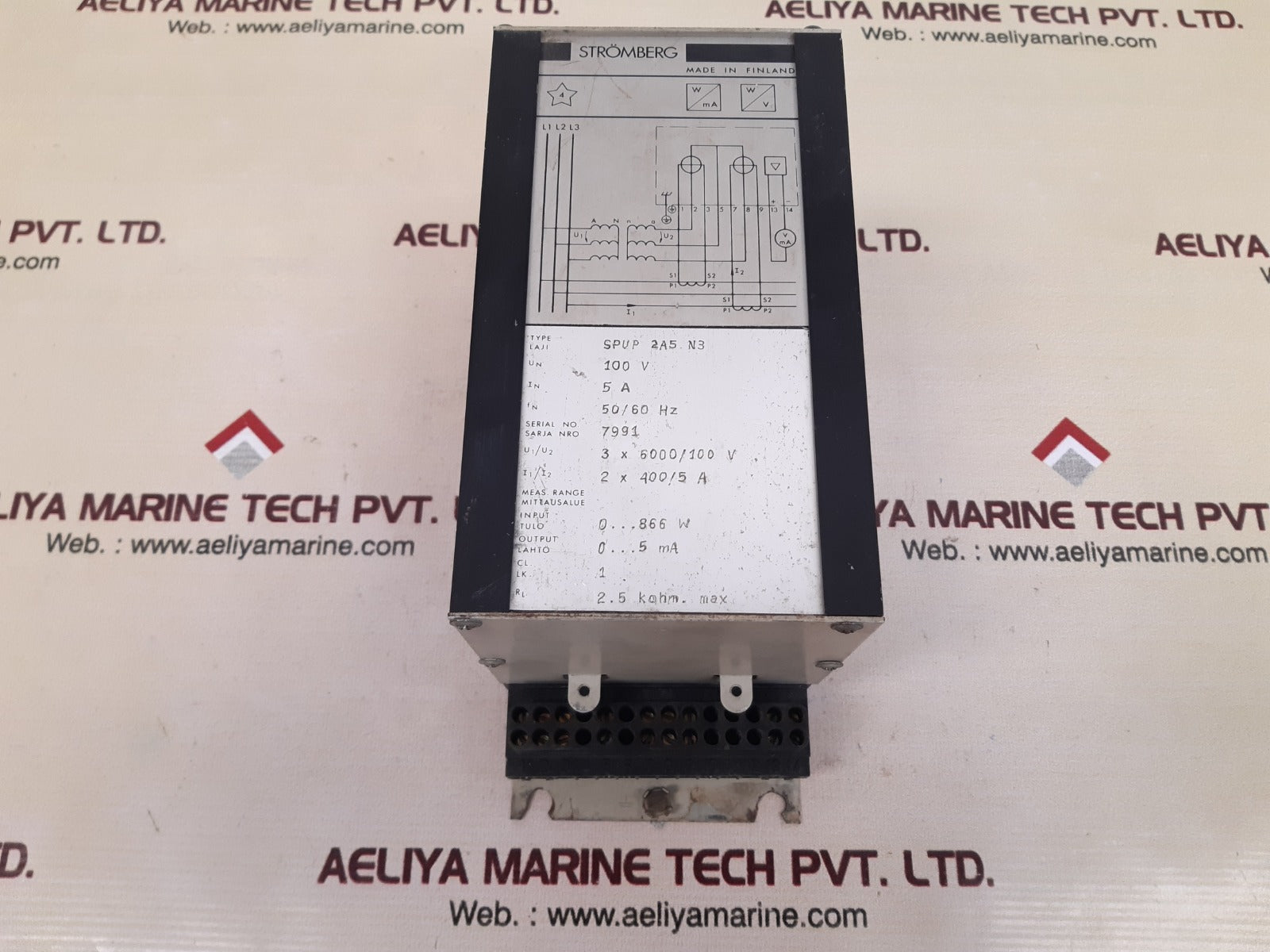Stromberg spup 2a5 n3 transducer 50/60 hz