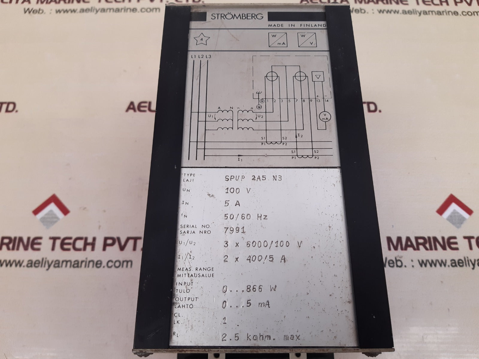 Stromberg spup 2a5 n3 transducer 50/60 hz