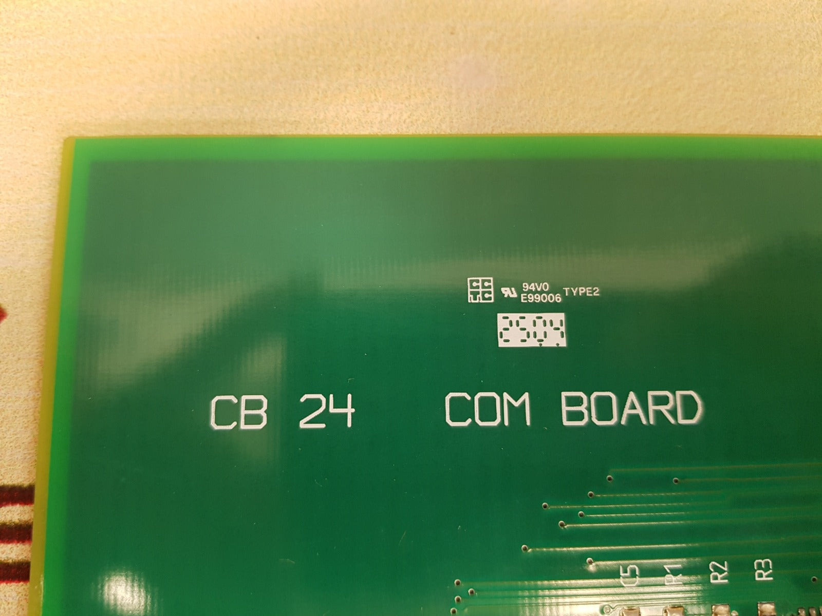 Siemens 6rx1240-0ak01 cb 24 com board t89620-e3298-b100-a0 94v