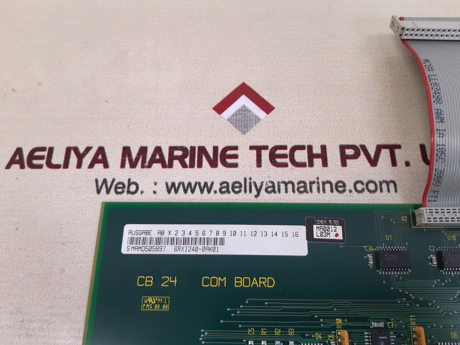 Siemens 6rx1240-0ak01 communication module cb 24 com board