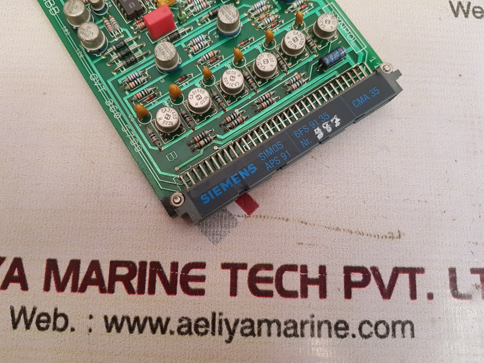 Abb cma35 gvt 360 5799 short circuit card siemens 6fs 91 35
