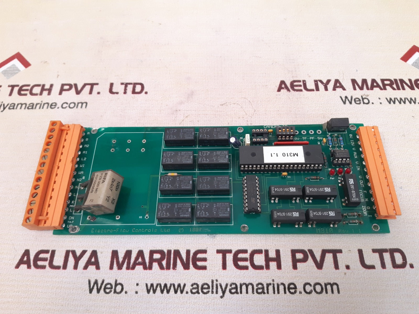 Electro flow controls m310 rev 1.1 pcb card