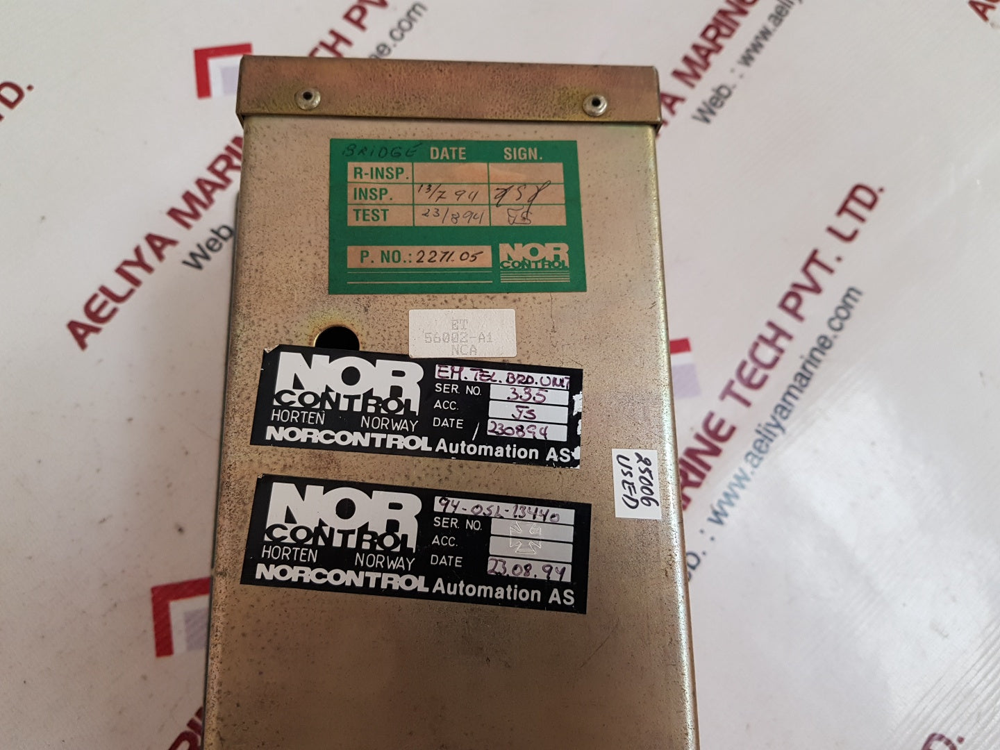 Norcontrol engine telegraph unit 2271.05