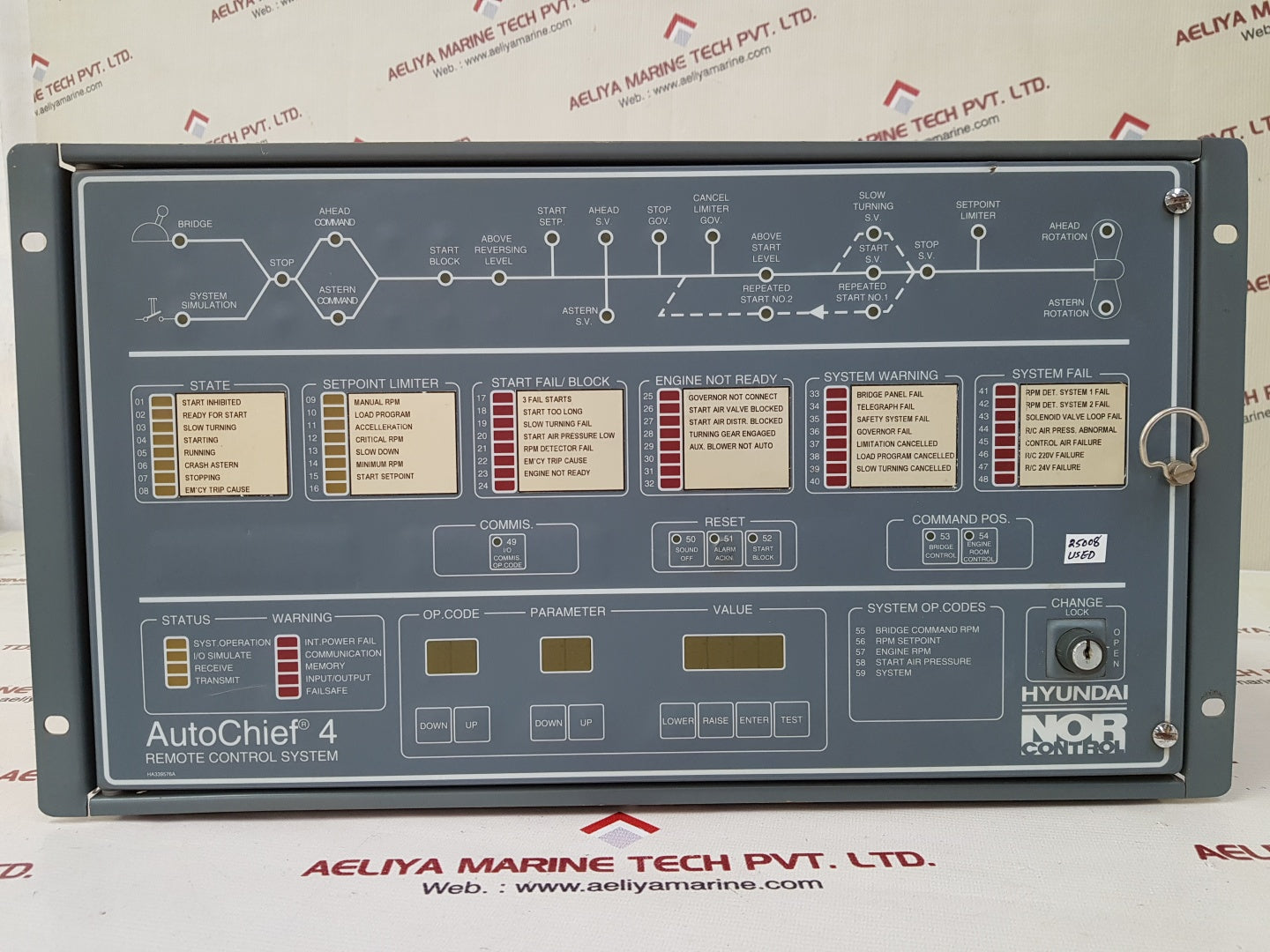 Kongsberg norcontrol ac4ecr auto chief 4 control room unit