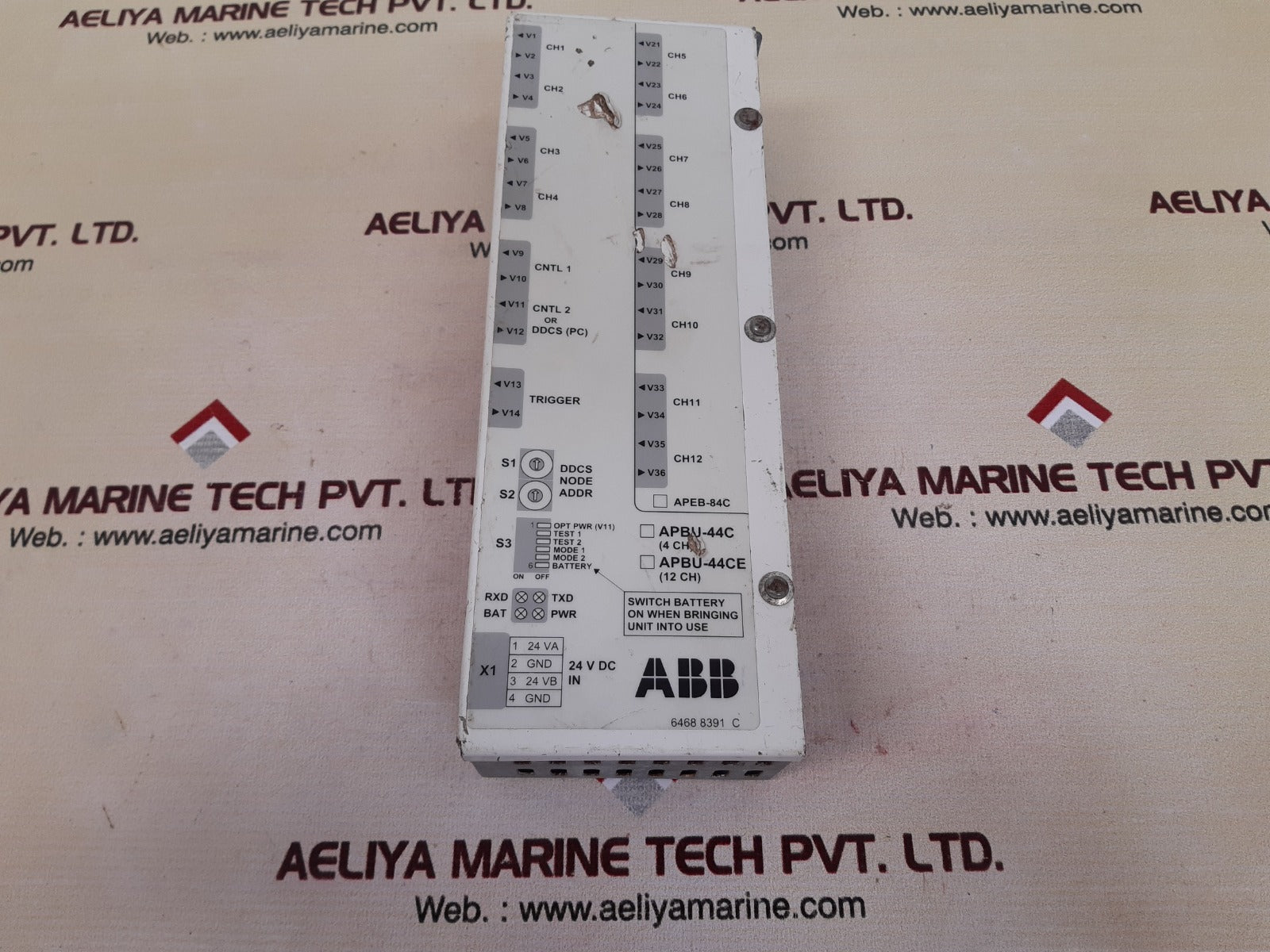 Abb apbu-44c apbu-44ce branching unit