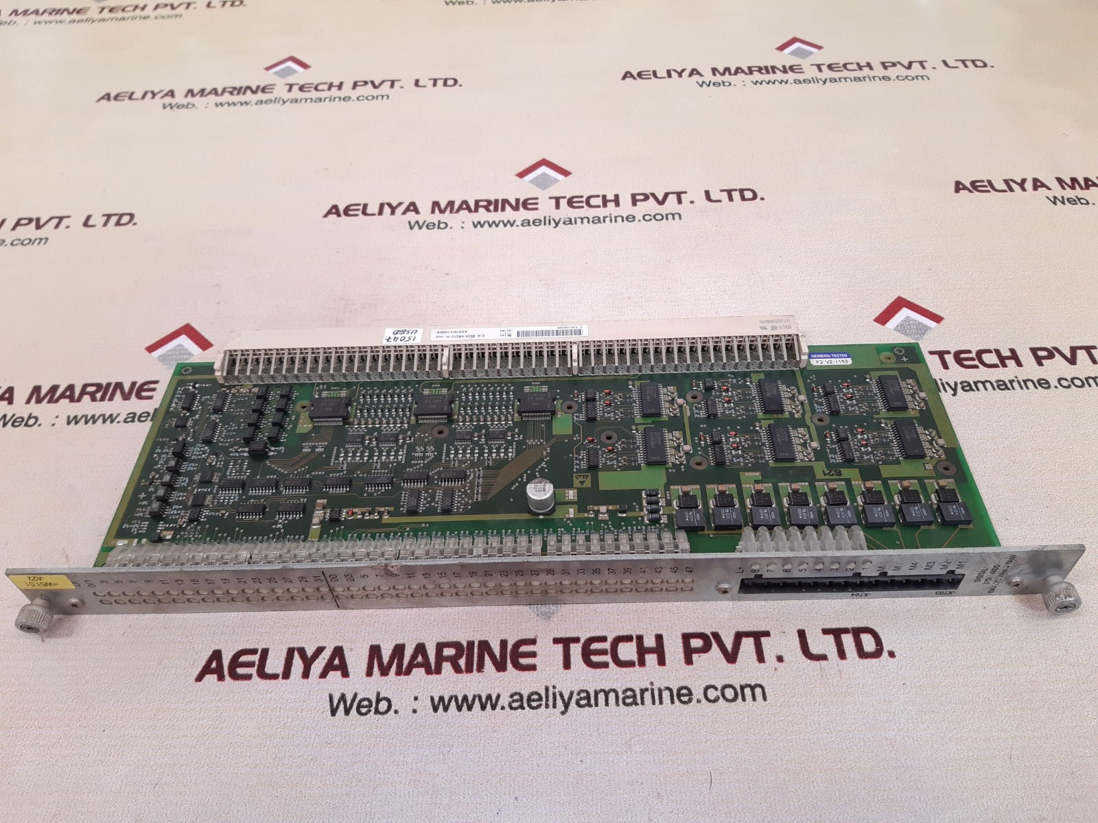 Siemens digital 32di/48do 6au1510 2ab00 0aa0 module