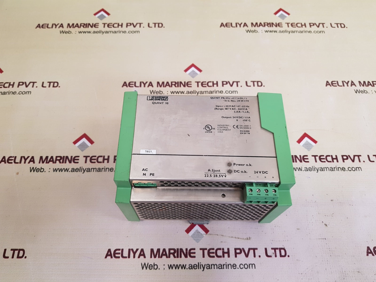 Phoenix contact quint ps-230ac/24dc/1 power supply